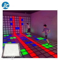 LED interactive pour éclairage au sol pour les jeux d'intérieur Dance Floor Multiple Players Home Use English