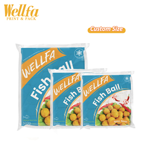 ถุงซีลสุญญากาศสำหรับบรรจุอาหารปลาบอลฟิล์มด้านบนพิมพ์ลายไส้กรอกอาหารทะเลเนื้อออกแบบได้ตามต้องการ - Product Image 6