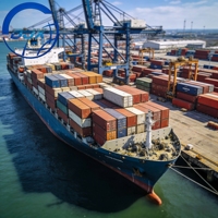 Services de logistique maritime, agent d'expédition FCL, transport de marchandises de Chine vers les États-Unis, le Canada et le Royaume-Uni