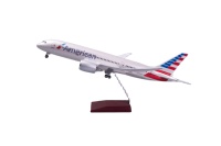 Modèle d'avion Boeing 787-8 American Airlines à l'échelle 1/130, 43 cm, neuf, personnalisé