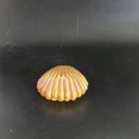 Vente directe usine – Lot de 10 boîtes à bonbons créatives et exquises en plastique, couleur nacrée, avec placage électrolytique, pot de rangement personnalisé