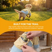 Manteau rembourré en coton pour chien de style sportif professionnel, résistant aux intempéries, pour chiens de petite et moyenne taille