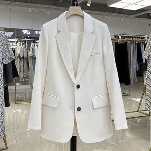 Completo scolastico da ragazza in 2 pezzi, giacca blazer con risvolto a punta e un bottone, pantaloni per la classe - Product Image 1