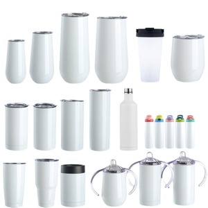 Gobelet isotherme en acier inoxydable de 20 oz avec poignée de 12 oz, tasse à café de voyage isolée, revêtement par sublimation, vente en gros - Product Image 3