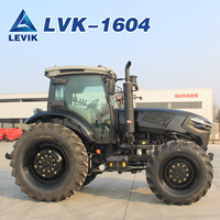Tracteur agricole 4x4 de 160 CV, directement de l'usine, avec options de moteur et d'accessoires de travail du sol pour terres agricoles et plantation d'arbres fruitiers en verger