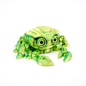Figuras de Cangrejo Mecánico Cyberpunk Impresas en 3D, Juguetes de Plástico con Articulaciones Móviles para Aliviar el Estrés, Decoraciones Populares, Escala 1/12, 7-12 años - Product Image 6
