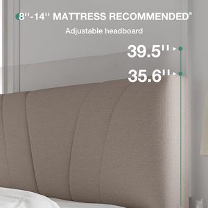 Lit rembourré King Size de qualité hôtelière avec tête de lit réglable pour hôtels <span class=keywords><strong>et</strong></span> appartements - Lit souple prêt pour les projets OEM - Product Image 4