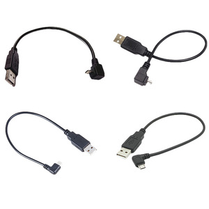 สายต่อขยาย USB2.0 ชายกับหญิง พร้อมหัวต่อแบบมุมฉาก อะแดปเตอร์ถ่ายโอนข้อมูล สำหรับอุปกรณ์ต่อพ่วงคอมพิวเตอร์ - Product Image 2