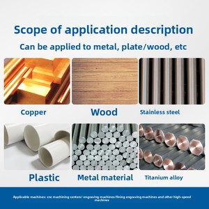 60 Degree Cutter Tungsten Steel Alloy CNC Corner Radius <strong>Round</strong> <strong>Nose</strong> <strong>End</strong> <strong>Mills</strong> - Product Image 5