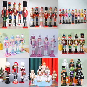 <span class=keywords><strong>Casse</strong></span>-noix en bois d'Halloween prêt à être expédié avec plusieurs modèles de personnages pour la décoration intérieure et livraison rapide, cadeaux de fête - Product Image 5