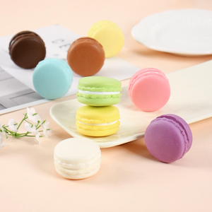 Wholesale Artificial PU Stress Release Slow Rising Custom Macaron Cake <b>Squishy</b> Stress Ball Anxiety Relief Toy - Product Image 5