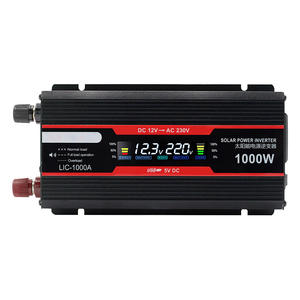 Chargeur solaire Dc <span class=keywords><strong>12V</strong></span> à Ac <span class=keywords><strong>220V</strong></span> 500W 1000W 2000W Convertisseur <span class=keywords><strong>Transformateur</strong></span> de véhicule <span class=keywords><strong>Prise</strong></span> universelle Onduleur à onde sinusoïdale pure - Product Image 3