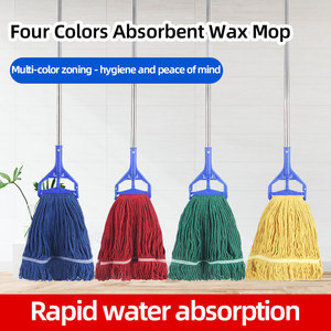 Msj מסחרי כבד msj עם ידית ארוכה, חוט looped-קצה רטוב עבור הבית, משרד, ניקוי רצפה - Product Image 1