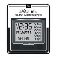 Jam Alarm LCD Penunjuk Waktu Sholat Muslim Terbaik 2026 dengan Pengingat Adzan Makkah