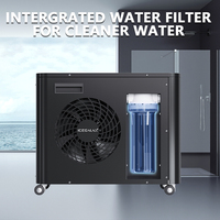 Refroidisseur d'eau ICEGALAX 1HP avec générateur d'ozone équipement de refroidissement de bain de glace pour la récupération de forme physique des athlètes
