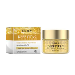 <span class=keywords><strong>EELHOE</strong></span> Vitamina C Hidratante Agua Bloqueo Cuidado DE LA PIEL Arrugas Cápsula Crema 12 Botella Día Adultos Mujer Antiarrugas Crema facial - Product Image 1