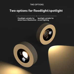 Ecolux hiện đại <span class=keywords><strong>7W</strong></span> <span class=keywords><strong>Led</strong></span> trần ánh sáng siêu mỏng vuông Spotlight bề mặt gắn downlight cho trung tâm mua sắm - Product Image 3