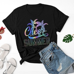 ต้นปาล์มส่องแสงเป็นประกายระยิบระยับแบบกำหนดเองและแบบรีดติดด้วยคริสตัลลวดลายฮอตแก้ไขริมชายหาดเขตร้อนต้นปาล์มถ่ายโอนพลอยเทียม - Product Image 6