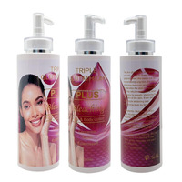 Crème hydratante corporelle triple glutathion très vendue : hydrate, éclaircit, unifie, raffermit et améliore la peau, réduit les signes de vieillissement