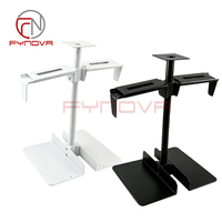 Support de CPU d'ordinateur sous bureau double face, réglable en largeur et en hauteur, support de boîtier d'ordinateur, support de suspension pour unité centrale pour usage au bureau