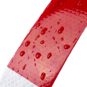 Lianxing di sicurezza DOT-C2 rosso e bianco nastro riflettente ad alta visibilità per camion e strada - Product Image 5