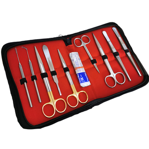 Kit de Disección Científica de 10 Piezas, Juego de Instrumentos de Disección de Biología de Acero Inoxidable Manual para Uso en Laboratorio y Educativo - Product Image 1