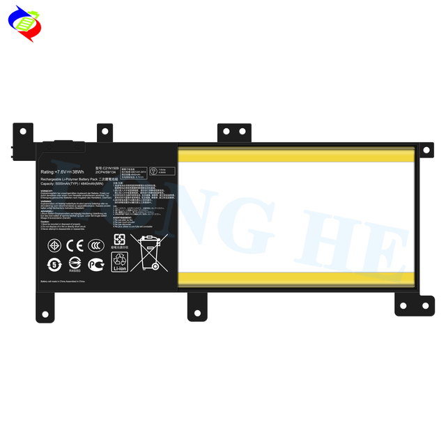 Factory Wholesale Replacement C21N1509 Laptop Battery for ASUS FL5900U/A556U/K556U/X556U/F556U