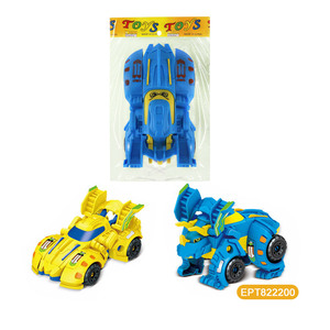 EPT promocional pequeño transformado Tyrannosaurus Rex medio dólar artículo dinosaurio Juguetes Coche conjunto <span class=keywords><strong>Dino</strong></span> transformar coche de <span class=keywords><strong>juguete</strong></span> para niños 4-6 - Product Image 6