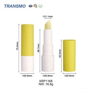 ABS Recycled Plastic Lipstick <b>Lip</b> <b>Balm</b> <b>Containers</b> Lipstick Tube Custom logo Kid <b>Lip</b> <b>Balm</b> Tube - Product Image 2