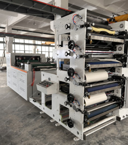 Máquina automática de impresión flexográfica de vasos de papel rollo a rollo de 4 colores con troquelado - Product Image 3