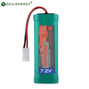 <span class=keywords><strong>7.2V</strong></span> điện bền <span class=keywords><strong>7.2V</strong></span> 3600mAh 3500mAh <span class=keywords><strong>3000mAh</strong></span> 2500mAh <span class=keywords><strong>NiMH</strong></span> 6-cell RC Battery Pack cho điều khiển từ xa xe ô tô - Product Image 1