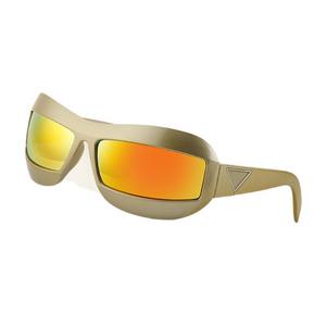 Gafas de Sol de Ciclismo Extra Grandes para Mujer ZS-98024, Lentes de PC con Protección UV400 Antideslumbrante, Estilo Y2K, para Fiestas y Eventos - Product Image 2