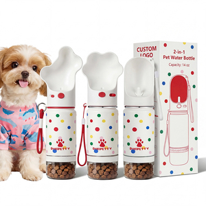 Neue Artikel Individuelles Logo Verpackung Farbe 18oz Einwandige Edelstahl Isolierte Reise-Trinkflasche für Hunde - Product Image 1