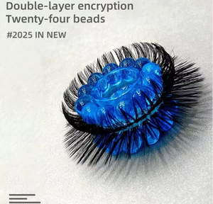 Siliconen Schapen Oogring Seksspeeltje Vierentwintig Kralen <span class=keywords><strong>Sex</strong></span> Ring Penile Ring Dubbellaags Anti-Shooting Mannelijke Volwassen Producten - Product Image 6