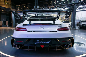 Kit Carrozzeria in Fibra di Carbonio di Alta Qualità Stile BS per <span class=keywords><strong>Mercedes</strong></span>-Benz <span class=keywords><strong>AMG</strong></span> <span class=keywords><strong>GT</strong></span>/GTS/GTR - Paraurti Anteriore/Posteriore/Cofano (Nuovo Aggiornamento) - Product Image 5