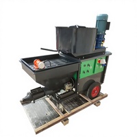 Machine de pulvérisation de ciment pour le mélange, le pompage, le lissage, le plâtrage mural, le revêtement et le coulis de mortier