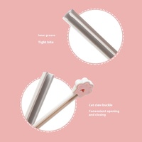 Lot de 6 clips d'étanchéité en plastique de forme mignonne pour collations Joint alimentaire en sac étanche à l'humidité pour usage domestique pour les croustilles et autres collations