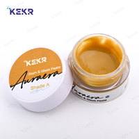 Kit Pasta Pengkilap Cairan Pengencer Gigi KEKR, Bahan Glaze Manual untuk Laboratorium Gigi Zirkonia Cad Cam