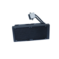 Dissipateur thermique en cuivre ARGB personnalisé OEM pour PC de jeu, refroidissement liquide du processeur, 12V PWM, contrôle de la vitesse, boîtier d'ordinateur