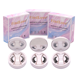 Hot Bán 3D Tái Sử Dụng Cứng Từ Lông Mi Giả Kit Biểu Tượng Tùy Chỉnh Tự Nhiên Tìm Kiếm Phong Cách Không Có Keo Cần Thiết Với <span class=keywords><strong>Applicator</strong></span> - Product Image 6