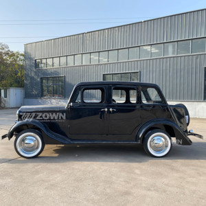 Nuevo Vehículo Turístico Eléctrico Vintage Hecho a Mano con Asientos de Cuero Confortables, Homologado CE EEC, Carro Retro para Pasajeros - Product Image 3