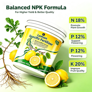 <span class=keywords><strong>Engrais</strong></span> Spécifique pour Citrons 450g Augmentation du Rendement de 80% <span class=keywords><strong>NPK</strong></span> Équilibré Améliore la Brillance des Fruits Acidité Prévient la Chute des Fruits Serres Citricoles - Product Image 6