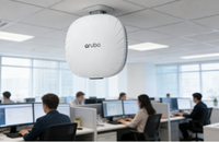 Punto de Acceso Inalámbrico AP-535 Wi-Fi 6 (802.11ax) para Interiores, 3.55 Gbps, Banda Dual 4x4 MIMO, Antenas Internas, Alimentación PoE, Montaje en Techo