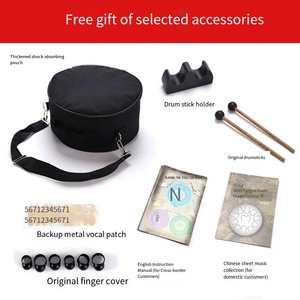 Tambour à langue en acier de haute qualité, 11 tons, 10 pouces, pour la méditation, le yoga et la pratique musicale - Product Image 4