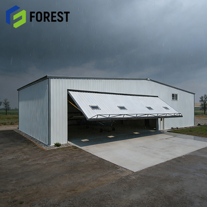 Solución Llave en Mano, Hangar de Estructura de Acero Personalizado, Anticorrosión, para Almacenamiento de Aviones, Calidad de Exportación - Product Image 1