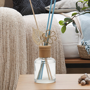 Oem ODM trong suốt rõ ràng thủy tinh hương liệu chai 50ml 100ml 200ml sậy thủy tinh khuếch tán chai rỗng - Product Image 1