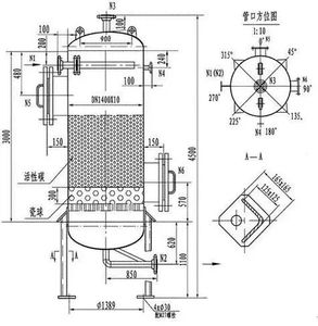 Machine de filtration à charbon actif en acier inoxydable SUS304 haute efficacité avec cuve sous pression et PLC pour le traitement de l'eau industrielle - Product Image 6