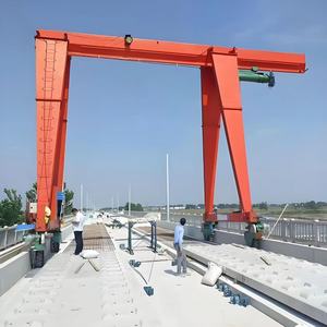 رافعة جسرية من النوع المتحرك 50 طن 60 طن رافعة جسرية من النوع المطاطي للبيع - Product Image 3