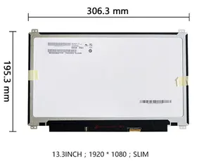 Layar suku cadang perakitan dan penggantian panel LCD TFT 14.0 inci NT140WHM-N41 N31 V8.0 V8.1 1366x768