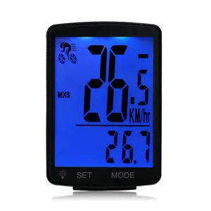 Ordinateur <span class=keywords><strong>de</strong></span> vélo <span class=keywords><strong>sans</strong></span> <span class=keywords><strong>fil</strong></span> multifonctionnel LIXADA, étanche IPX6, écran LCD, <span class=keywords><strong>compteur</strong></span> <span class=keywords><strong>de</strong></span> <span class=keywords><strong>vitesse</strong></span>/<span class=keywords><strong>compteur</strong></span> kilométrique, <span class=keywords><strong>compteur</strong></span> <span class=keywords><strong>de</strong></span> <span class=keywords><strong>vitesse</strong></span> <span class=keywords><strong>de</strong></span> vélo haut <span class=keywords><strong>de</strong></span> gamme - Product Image 1